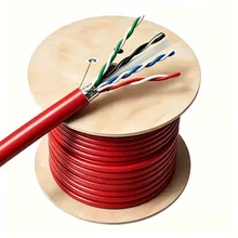 Cavo di rete UTP/FTP CAT6 Cavo in rame standard LAN comunicazione per sistema di allarme per computer