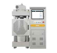 Kontrol komputer beton 2000kN CTM tekanan Kompresi Digital Display Alat berat Uji kekuatan