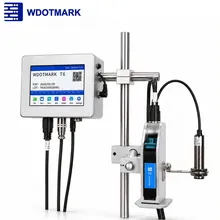 Wdot inkjetprinter labelmachine TIJ inkjetprinter voor karakterdatum QR-code printing