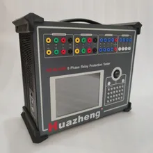 Conjunto de Pruebas de Relé de Protección de Fase de Alta Precisión 6 con Software de Control por Computadora