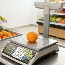 Báscula compacta para cocina y uso en pequeños comercios