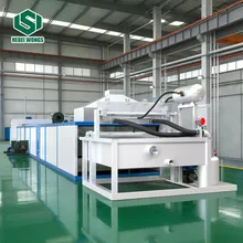 Macchina per la produzione automatica di vassoi per uova in polpa di carta con sistema di essiccazione