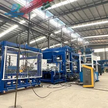 Qt 12-15 Volledige Lijn Automatische Baksteen Blok Maakmachine met Batching Meng- en Stapelsysteem