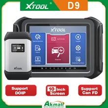 Xtool D9 Scanner diagnostico per tutti i sistemi, programmatore di chiavi automobilistiche, strumento di codifica bidirezionale