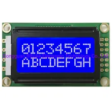 Zeichen 8X2 LCD-Anzeigemodul, LCD-Bildschirm, LCD-Monitor, TFT-LCD-Monitor, LCD-Modul