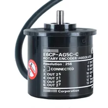 ตัวเข้ารหัสหมุนโค้ดเกรย์แบบสัมบูรณ์ E6c3-AG5c 360p/R 2m