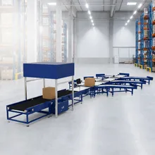Macchina per la smistamento pacchi ad alta velocità per una distribuzione dei pacchi ottimizzata Macchina per la smistamento pacchi ad alta velocità per una distribuzione dei pacchi ottimizzata