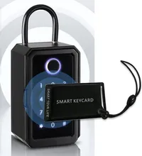 Impronta digitale, schede IC, codice d'accesso, controllo APP 5-in-1 lucchetto Bluetooth Smart Box, scatola per chiavi