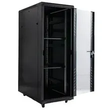 19 インチ コンピュータネットワークラック フロアスタンディング メッシュドア サーバーラック ストレージキャビネット 18u-42u
