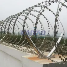 민감한 장소를 위한 안전 제어 블레이드 면도기 가시철사