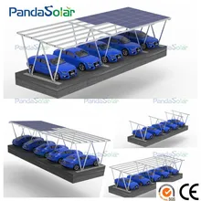 Struttura di montaggio solare sistema di racking per sistema di parcheggio carport