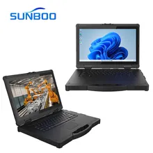 견고한 노트북 컴퓨터 IP65 휴대용 산업용 14 인치 견고한 노트북 컴퓨터