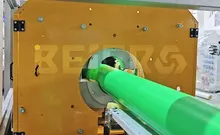 Línea de producción de extrusión de tuberías de plástico PP-R de alta velocidad fabricando máquina extrusora
