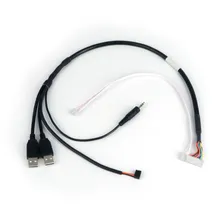 Poe IP Ağı Kamerası PCB Modülü Video Güç Kabloları RJ45 Dişi Bağlantılar ile Terminaller, Su Geçirmez Kablo