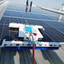 Fernbedienung Crawler Reiniger Automatisches Solarpanel Reinigungsystem