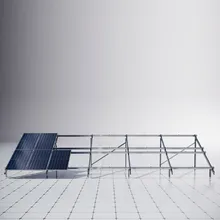 Soportes de Montaje de Montaje en Tierra para Fábrica Estructura de Canal C Solar con ISO