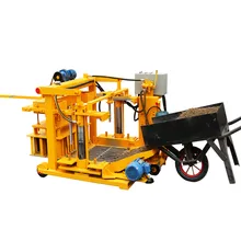 Máy làm khối bê tông nhỏ Qt40-3A Máy làm khối bê tông rỗng