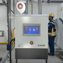 Contrôle intelligent de la courbe de puissance double protection de déchargement contrôleur d'énergie éolienne