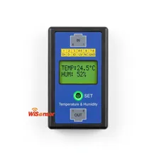 RS485 Sensor de temperatura y humedad en tiempo real para racks de TI
