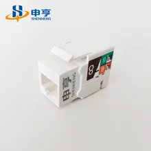 UTP CAT6 RJ45 Jack Keystone Computer Jack Keystone