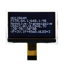 2.4 นิ้วกราฟิก 128X64 จุด FSTN ค็อก LCD แสดงผลโมดูล