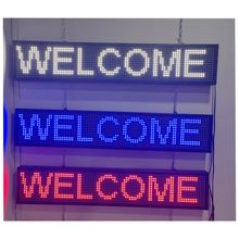 P10 Letreiro LED em movimento Letras LED Letra canal LED personalizada Sinalização externa para loja Letreiro de mensagem LED