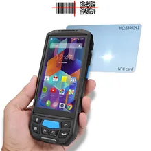 Leitor de RFID Computador Móvel Portátil Leitor de Código de Barras PDA Android