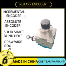 Encoder Rotativo Cavo Tattile 1024PPR Encoder Incrementale Assoluto per Motori e Macchine Tessili