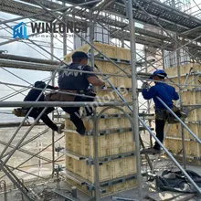 Sistem Bekisting Plastik Modular ABS untuk Konstruksi Gedung Tinggi