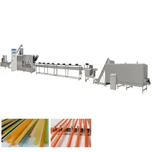 Planta de máquina para fabricar pajillas de arroz completamente automáticas