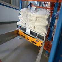 Halbautomatische Metallradio-Shuttle-Lagerregale für Lagerregale