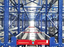 Sistema di Magazzino Automatico Completo Sistema di Stoccaggio e Recupero Automatico Sistema di Shuttle Automatizzato per Racking a Pallet