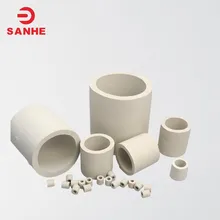 Keramischer Raschig-Ring für Destillationskolonne Keramische Zufallsverpackungen Keramischer Raschig-Ring für Destillationskolonne Keramische Zufallsverpackungen