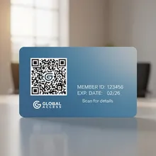 Pemrograman Kartu Pintar RFID Kode QR NFC PVC Kustom