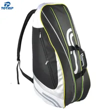 Mochila de tenis aislada de dos compartimentos personalizada