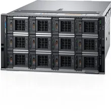 Server Rak Poweredge Baru R740 2u untuk Komputasi GPU Pelatihan Pembelajaran Mesin Cerdas Saklar Ethernet Gigabit