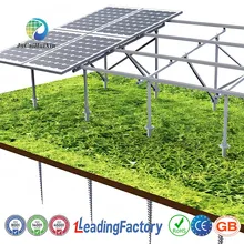 Système de montage de panneaux solaires en acier galvanisé à chaud durable