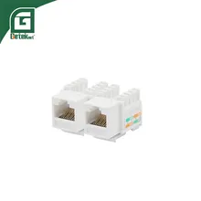 Geteknet OEM ODM Adapter RJ45 Formteil Netzwerkanschluss Netzwerkkabel Keystone Jack Modulplatte Einsätze