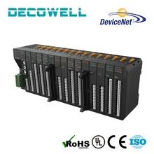 Sistema de E/S de automatización DeviceNet para integración de PLC y control de procesos