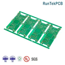 Vochtbestendige 2-laags stijve PCB met lage overspraak voor router