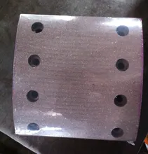 *Forro de Freio Traseiro de Alta Qualidade Material Vermelho com Rebite