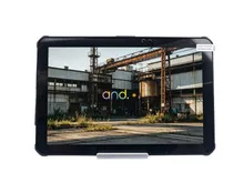 การควบคุมการผลิตในโรงงาน แท็บเล็ตพีซีที่ทนทาน 10.1-Inch แอนดรอยด์ 14 หน้าจอสัมผัสความละเอียดสูง IP67 พร้อมฟังก์ชัน NFC