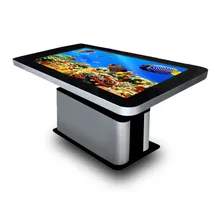 Sala de estar ordenador interactivo dibujo pantalla táctil Smart LED Café Visualización de tabla