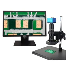 Microscopio digital de video HD portátil, microscopio electrónico industrial, microscopio digital USB para inspección y reparación de laboratorio