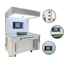 เครื่องตรวจสอบการมองเห็น CCD สำหรับการประกอบแบตเตอรี่ แพ็คแบตเตอรี่ การทดสอบขั้วบวก ขั้วลบ สำหรับเซลล์ทรงกระบอก