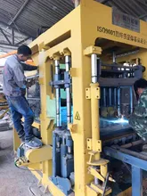 Máquina de fabricación de ladrillos de cemento entrelazados, maquinaria para la fabricación de bloques