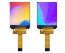 1.77 Layar TFT LCD 1.8 Inci 128*160 Resolusi 11 Antarmuka Pin Spi Modul LCD Kecil