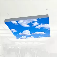 부드러운 전환 효과가 있는 다색 LED 천장 조명 박스