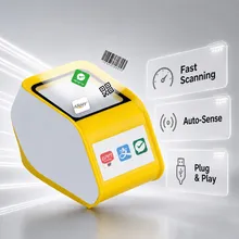 Kompakter kabelgebundener 2D QR-Code-Scanner Desktop-Zahlungs-Scan-Box-Modul