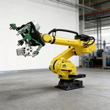 高度な六軸ロボットと完全自動制御システム